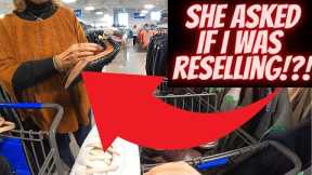 She confronted me in the GOODWILL and said this!