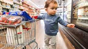 NEO GOES GROCERY SHOPPING BY HIMSELF **THE CUTEST THING EVER**