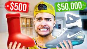 $50,000 VS $500 Sneaker Shopping