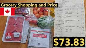 Canada Grocery shopping Real Canadian Super store and Price 2023-July