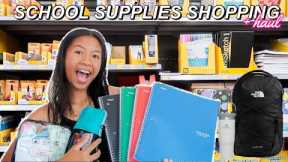SCHOOL SUPPLIES SHOPPING 2023 + HAUL || back to school junior year