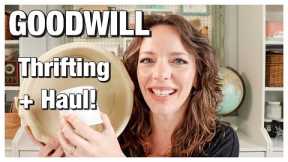 THRIFT WITH ME AT GOODWILL FOR HOME DECOR + THRIFT HAUL ~ Thrift Shopping Haul ~ Thrifting