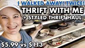 Come THRIFTING/THRIFT WITH ME & I’LL SHARE MY STYLED THRIFT HAUL! We’re not going to GOODWILL!