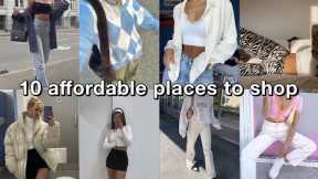 10 online stores to get AFFORDABLE trendy clothes | best places to shop online for trendy clothes