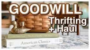 SHORT AND SWEET GOODWILL THRIFT WITH ME + HOME DECOR THRIFTING HAUL ~THRIFT SHOPPING HAUL