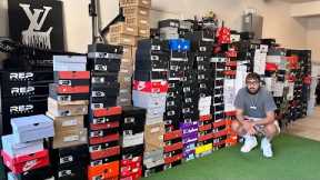 BUYING $100,000 WORTH OF SNEAKERS FROM A MILLIONAIRE