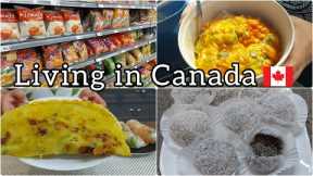 Daily life living in Canada| Grocery shopping | Mochi | Vietnamese salad rolls, crispy pancakes