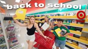 Taking my siblings BACK TO SCHOOL shopping