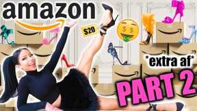 The Most Extra Amazon Shoe Haul Ever *AGAIN!*