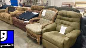 GOODWILL SHOP WITH ME FURNITURE SOFAS ARMCHAIRS KITCHENWARE ELECTRONICS SHOPPING STORE WALK THROUGH