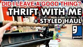 THRIFTING IN GOODWILL & THRIFT HAUL!  Come THRIFT WITH ME