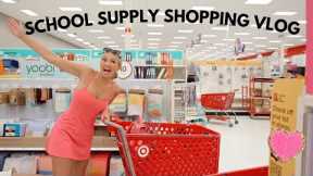 SCHOOL SUPPLY SHOPPING VLOG 2023 | Back to School Shopping at TARGET