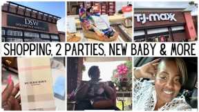 SO MUCH TOO DO! SHOPPING, 2 PARTIES, NEW BABY, HAUL & MORE, RUNNING ERRANDS, SHYVONNE MELANIE TV