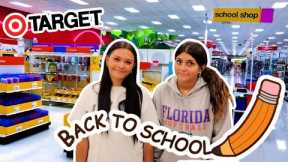BACK TO SCHOOL SUPPLIES SHOPPING AT TARGET 2023! FRESHMAN YEAR! EMMA AND ELLIE