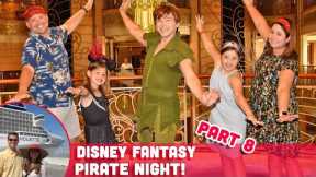 Pirate Night & Fireworks! | Part 8 | Disney Fantasy | Disney Cruise Line