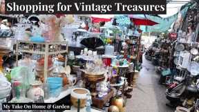Come Flea Market Shopping With Me For Vintage Treasures!!!