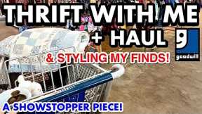 I HIT THE JACKPOT THRIFTING IN GOODWILL! Come thrift with me & I’ll share my styled THRIFT HAUL
