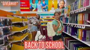 BACK TO SCHOOL SUPPLIES SHOPPING !!! GIVEAWAY
