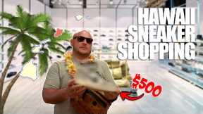 SHOPPING AT THE BEST SNEAKER STORES IN HAWAII!!!
