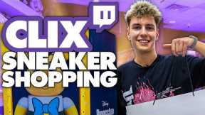 CLIX GOES SNEAKER SHOPPING AT OUR BRAND NEW STORE!
