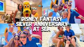 Our FIRST EVER Cruise | Disney Fantasy | Silver Anniversary at Sea | Seven Day Eastern Caribbean