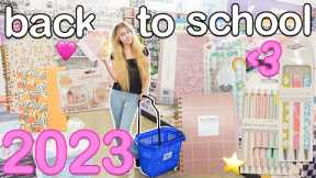 back to school shop with me!