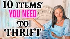 Home Decor & Furniture To Thrift  - Goodwill Shopping Tips - Vintage Antiques #homedecor #shopping