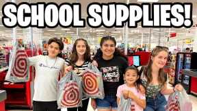 SCHOOL SUPPLiES SHOPPiNG W/ 5 KiDS! [Back to School 2023] Our DysFUNxional Family