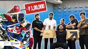 Taking Subscribers Sneaker Shopping: 1 LAKH Giveaway | Powered By @CRED_club