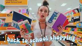 let's go back to school supplies shopping!