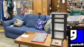 GOODWILL SHOP WITH ME FURNITURE CHRISTMAS DECOR KITCHENWARE ELECTRONICS SHOPPING STORE WALK THROUGH