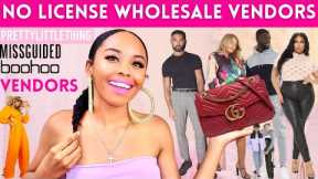 12 No License Wholesale Vendors List | Designer Wholesale Vendor No License Needed