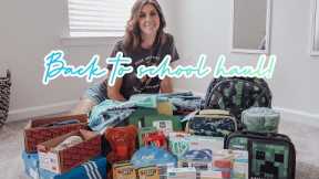 BACK TO SCHOOL HAUL 2023 | MOM OF 3 | CLOTHES & SCHOOL SUPPLIES