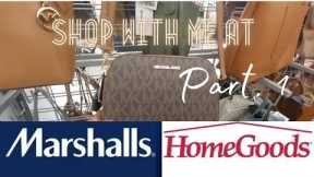 Shop with me at Marshall's/Homegoods, pt 1 - Clothing, shoes and handbags