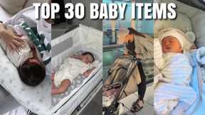 TOP 30 baby items I would recommend as a first time mum!