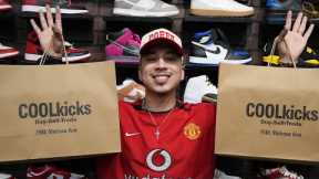 Santea Goes Shopping For Sneakers With CoolKicks