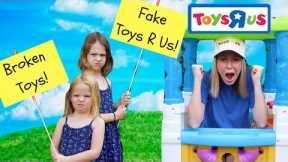 Pretend Toy Store Kid's Video Starring Addy and Maya