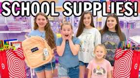 BACK TO SCHOOL SUPPLIES SHOPPING w/ 6 KiDS! | 2023