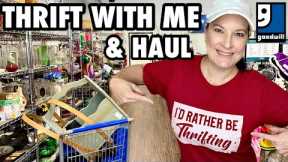 THRIFTING IN GOODWILL & loading up my cart * THRIFT HAUL * THRIFT WITH ME