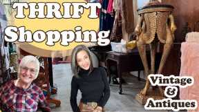Goodwill Thrift Store Shopping - Antique Mall Haul - Thrift With Me