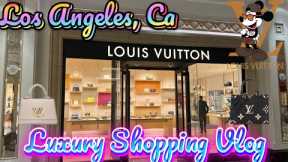 Louis Vuitton Shopping Vlog | Luxury Shopping Vlog | Los Angeles Louis Vuitton | Nadia’s Vlog’s |
