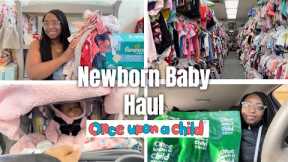 Once Upon A Child Newborn & Toddler Baby Haul | $1 - $5 Items! Very Affordable Baby Clothes & Shoes