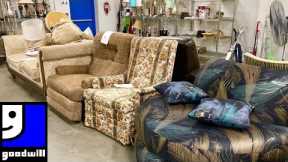 GOODWILL SHOP WITH ME FURNITURE SOFAS TABLES HOME DECOR KITCHENWARE SHOPPING STORE WALK THROUGH
