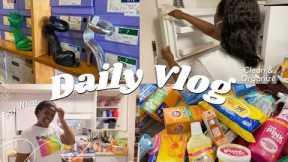 I Can’t Have A Man • Shop With Me • Essential & Grocery Haul • Clean/Organize Refrigerator • USBAGS