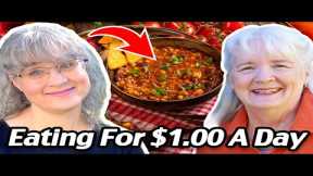 LIVE! Eating For $1 A Day: Cheap And Healthy Meal Ideas! Grocery Budget Audit