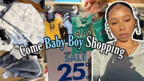 Baby Shopping for the FIRST TIME *WENT SUPER CRAZY* | Cutest Baby Boy Clothes Haul