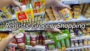 Realistic Grocery Shopping With Prices ASMR Relaxing Vlog in Supermarket