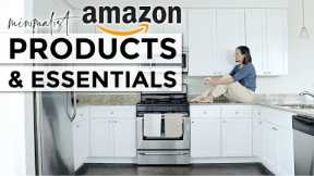20 Amazon Products I CAN'T LIVE WITHOUT (as a Minimalist) | saving money + minimalism