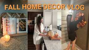 FALL HOME DECOR HAUL 🍂  -fall home decor shopping, home goods & target haul & cozy fall vibes