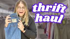 This Thrift Store 50% Off SALE WAS A GOLDMINE!! 👀 Huge Thrift Haul to Resell Online!